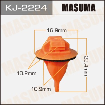 Клипса крепежная KJ2224 MASUMA