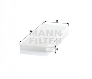 Фильтр салона CU4151 MANN FILTER