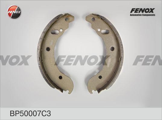 КОЛОДКИ ТОРМОЗНЫЕ БАРАБАННЫЕ ЗАДНИЕ BP50007C3 FENOX