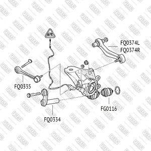 Сайлентблок FG0116 FIXAR