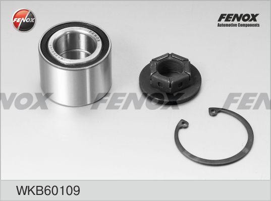 КОМПЛЕКТ ПОДШИПНИКОВ СТУПИЦЫ ЗАДНЕЙ WKB60109 FENOX