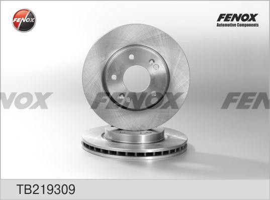 ДИСК ТОРМОЗНОЙ ПЕРЕДНИЙ TB219309 FENOX