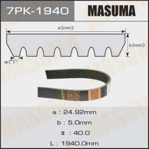 Ремень приводной 7PK-1940 MASUMA