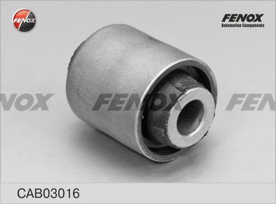 САЙЛЕНТБЛОК ЗАДНЕГО ВЕРХНЕГО ПОПЕРЕЧНОГО РЫЧАГА НАРУЖНЫЙ CAB03016 FENOX