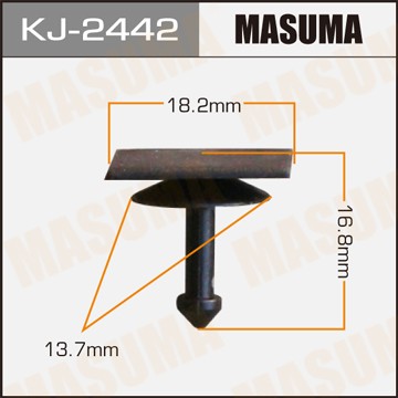 Клипса крепежная KJ2442 MASUMA