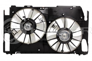 Электровентилятор охлаждения c кожухом (спарка) LFK19R4 LUZAR