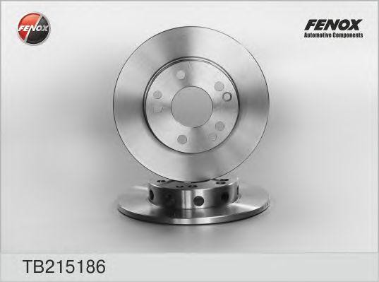 ДИСК ТОРМОЗНОЙ ПЕРЕДНИЙ TB215186 FENOX