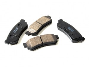 Колодки тормозные дисковые 96800089 DAEWOO