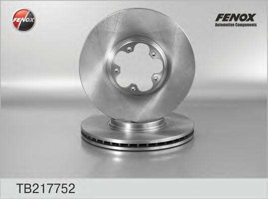 ДИСК ТОРМОЗНОЙ ПЕРЕДНИЙ TB217752 FENOX