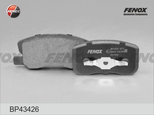 КОЛОДКИ ТОРМОЗНЫЕ ДИСКОВЫЕ ПЕРЕДНИЕ BP43426 FENOX