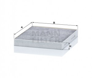 Фильтр салона CUK 23 019/1 MANN FILTER