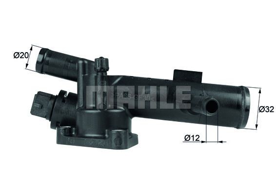 Термостат системы охлаждения TI 39 89 MAHLE