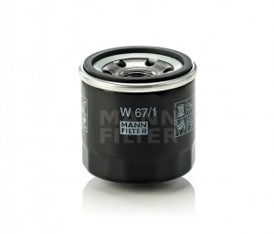 Фильтр масляный двигателя W671 MANN FILTER