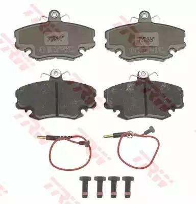 Колодки тормозные дисковые GDB400 TRW