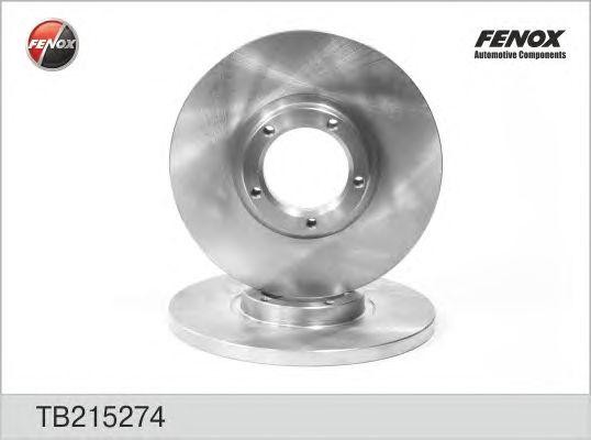 ДИСК ТОРМОЗНОЙ ПЕРЕДНИЙ TB215274 FENOX