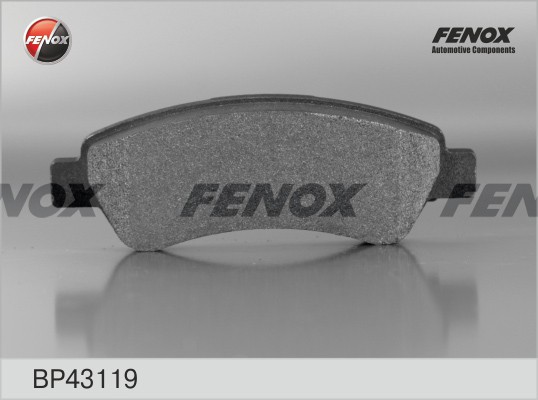КОЛОДКИ ТОРМОЗНЫЕ ДИСКОВЫЕ ЗАДНИЕ BP43119 FENOX