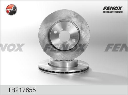 ДИСК ТОРМОЗНОЙ ПЕРЕДНИЙ TB217655 FENOX