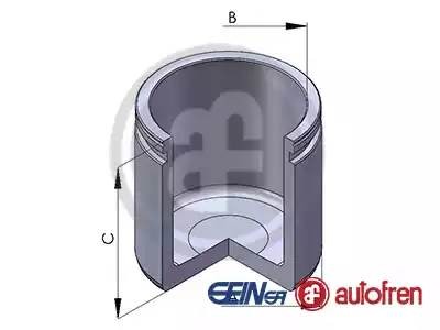Поршень тормозного суппорта D025138 AUTOFREN SEINSA