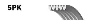 Ремень приводной 5-PK-838 GATES