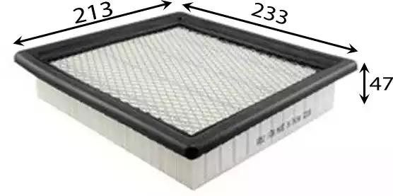 Фильтр воздушный A53003 JS ASAKASHI