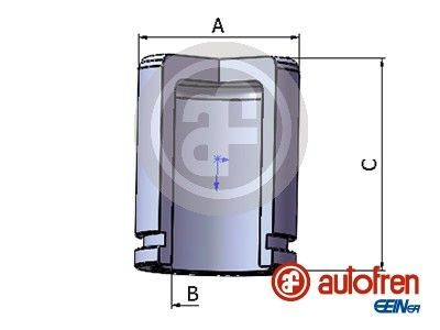 Поршень тормозного суппорта D025279 AUTOFREN SEINSA