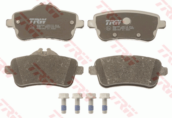 Колодки тормозные дисковые GDB1947 TRW
