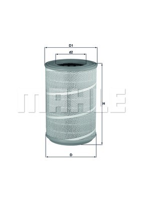 Фильтр воздушный LX604/1 MAHLE