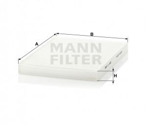 Фильтр салона CU2882 MANN FILTER