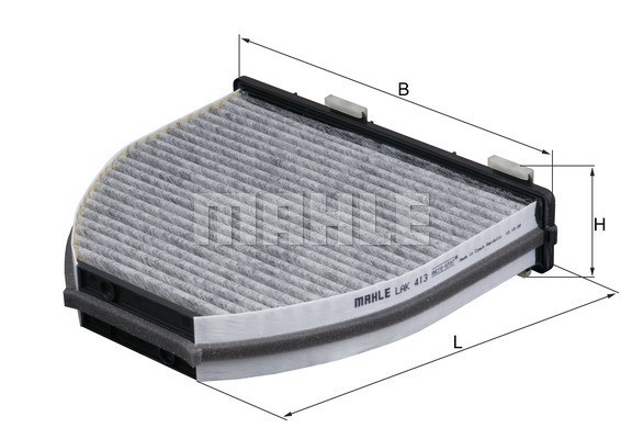 Фильтр салона LAK413 MAHLE