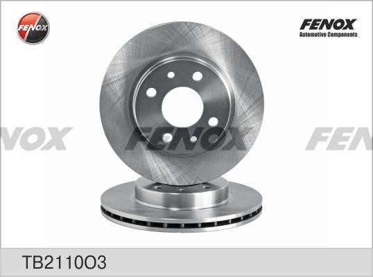 ДИСК ТОРМОЗНОЙ ВЕНТИЛИРУЕМЫЙ TB2110O3 FENOX