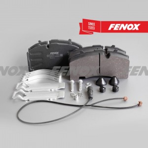 КОЛОДКИ ТОРМОЗНЫЕ ДИСКОВЫЕ ОСИ ПРИЦЕПА KNORR BP44002 FENOX