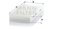 Фильтр салона CU3847 MANN FILTER