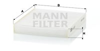 Фильтр салона CU19001 MANN FILTER