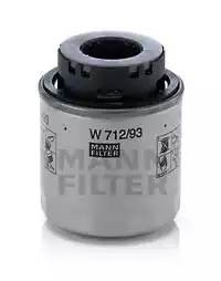 Фильтр масляный двигателя W71293 MANN FILTER