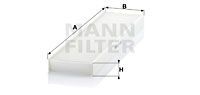 Фильтр салона CU4436 MANN FILTER