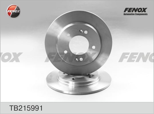ДИСК ТОРМОЗНОЙ ЗАДНИЙ TB215991 FENOX