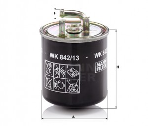 Фильтр топливный WK842/13 MANN FILTER