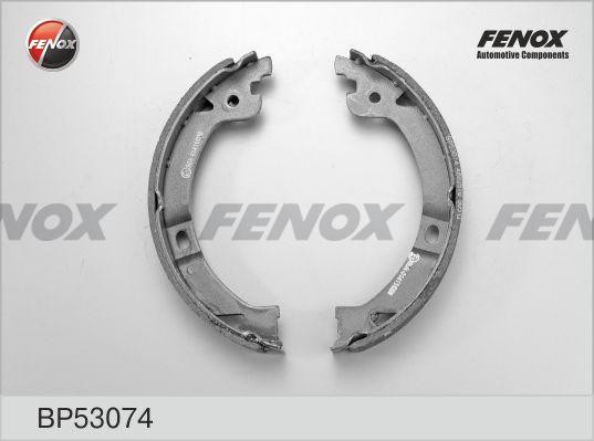 КОЛОДКИ ТОРМОЗНЫЕ БАРАБАННЫЕ СТОЯНОЧНОГО ТОРМОЗА BP53074 FENOX