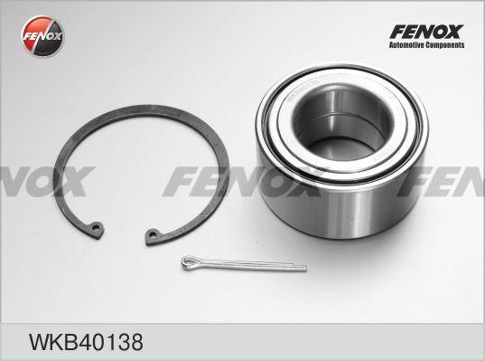 КОМПЛЕКТ ПОДШИПНИКОВ СТУПИЦЫ ПЕРЕДНЕЙ WKB40138 FENOX
