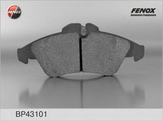 КОЛОДКИ ТОРМОЗНЫЕ ДИСКОВЫЕ ПЕРЕДНИЕ BP43101 FENOX