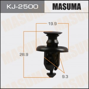 Клипса крепежная KJ2500 MASUMA