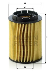 Фильтр масляный двигателя HU9326N MANN FILTER