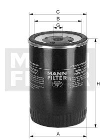Фильтр топливный WK94042 MANN FILTER
