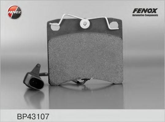 КОЛОДКИ ТОРМОЗНЫЕ ДИСКОВЫЕ ПЕРЕДНИЕ BP43107 FENOX
