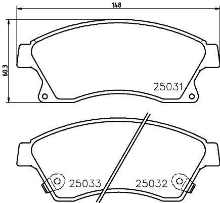 Колодки тормозные дисковые 8DB 355 028-811 PAGID