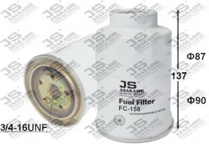 Фильтр топливный FC158J JS ASAKASHI