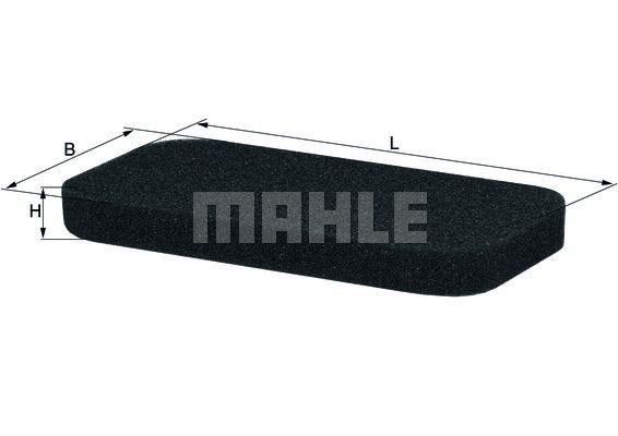 Фильтр воздушный LX 126 MAHLE