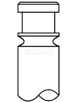 Клапан впускной 011 VE 30546 000 MAHLE