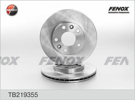 ДИСК ТОРМОЗНОЙ ПЕРЕДНИЙ TB219355 FENOX