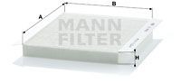 Фильтр салона CU2422 MANN FILTER